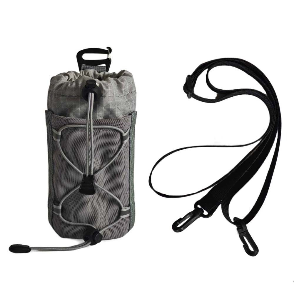 HERWK Polyester Túi phụ kiện leo núi Phụ kiện ba lô Công suất lớn Túi dây rút nylon Túi thắt lưng đa chức năng Chống nước bắn tung tóe Túi đựng chai nước Phụ nữ - 6