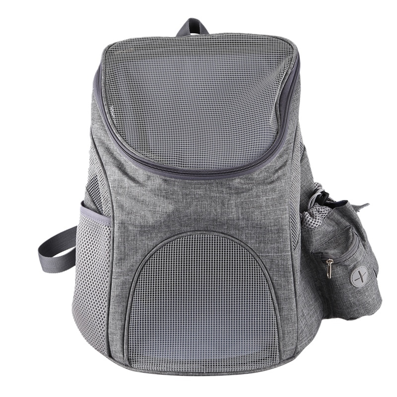 Dog Carrier Backpack Breathable for Small Pets/Cats/Puppies, Pet Carrier Bag with Mesh Ventilation, Safety Features