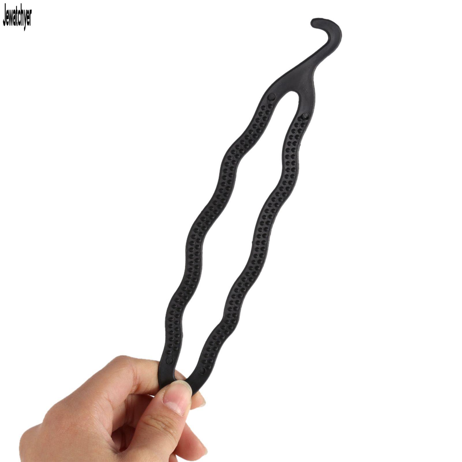 Bộ dụng cụ tết tóc 4 món - Bộ kéo và xoắn tạo kiểu tóc dành cho chuyên gia