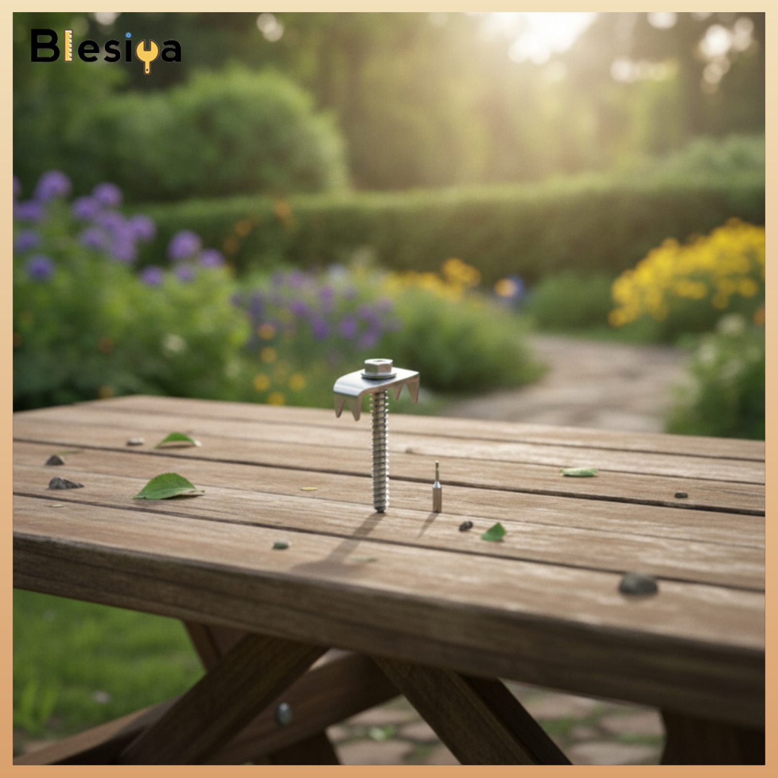 Blesiya 50 Pieces Easy to Install Fence Fastener with Hex Adapter Rust-Resistant Screw-in Fence Clip Long-Lasting Quick for Gardeners ราคา 4,325 บาท*ส่งฟรี