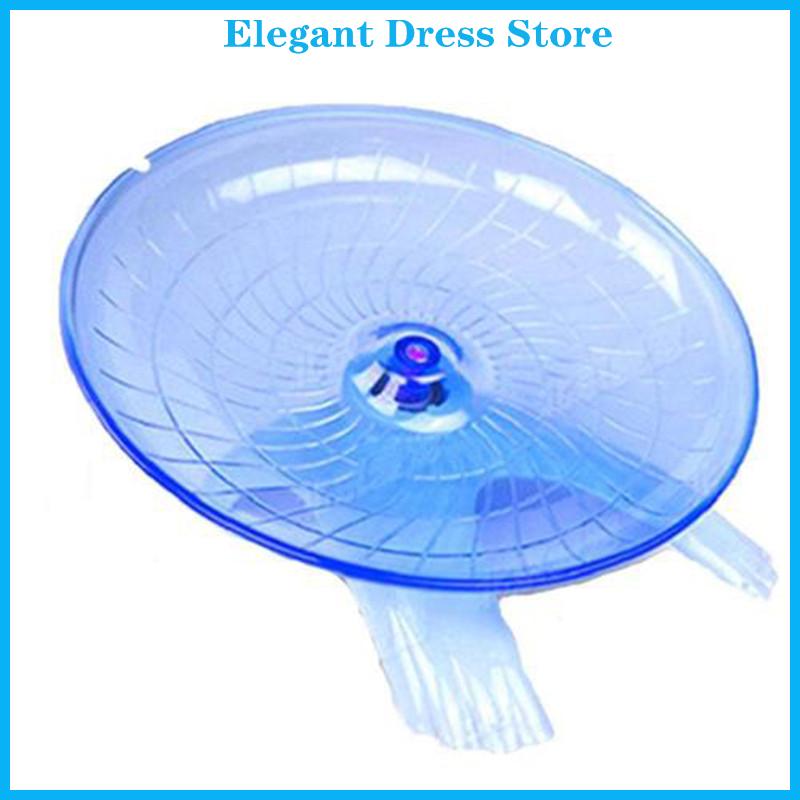 [K&P Elegant]👗👗 Đĩa chạy Bộ đĩa bay đồ chơi bánh xe tập thể dục cho chuột Chuột Hamster thú cưng 18cm - 2