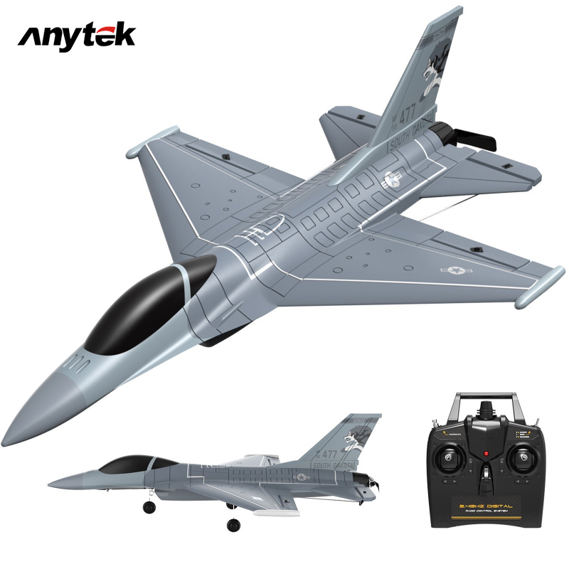 2.4G F16 RC Airplane 4CH 6-shaft One Key Aerobatic Fixed-wing 365mm Wing Span EPP Foam Remote Control Glider Gifts For Kids ราคา 2,487 บาท*ส่งฟรี