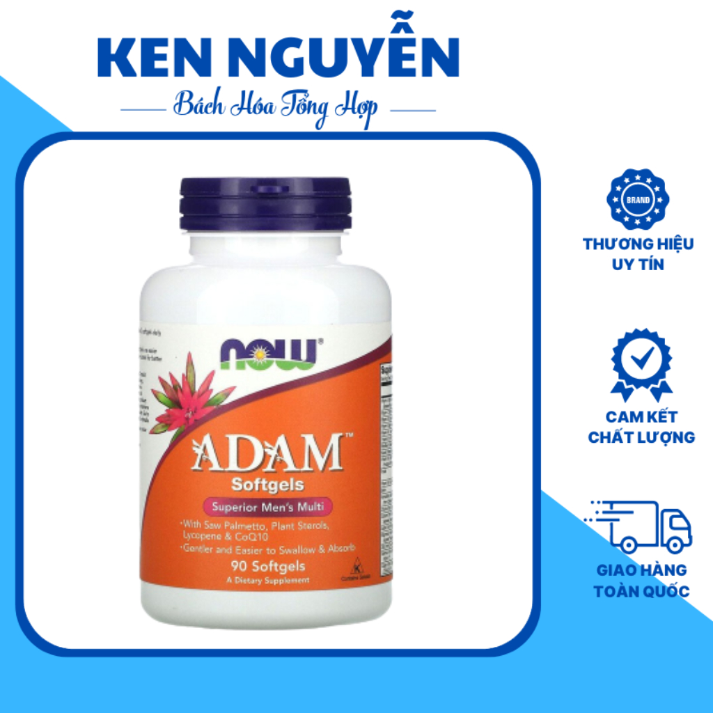 Adam Vitamin Now Bổ Sung Vitamins Dành Cho Nam Now Adam Superior Men s