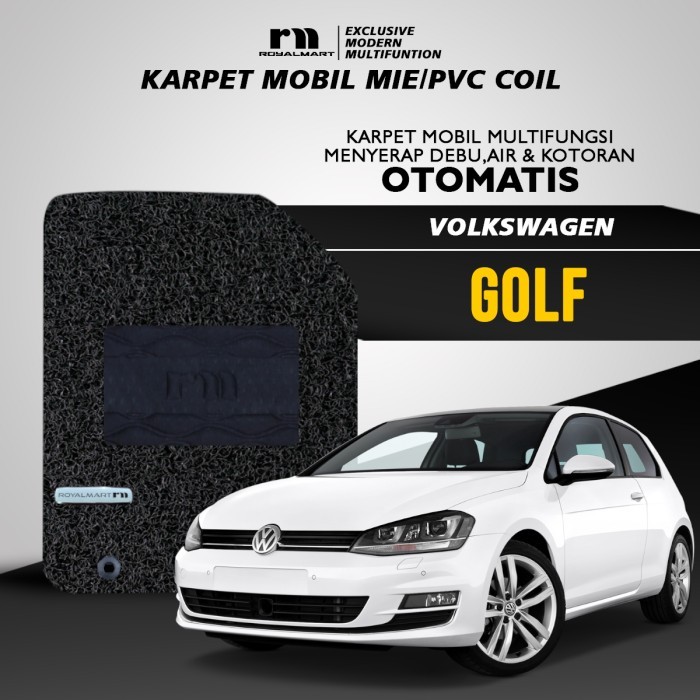 KARPET MOBIL MIE PREMIUM VW GOLF FULL SET TANPA BAGASI Harga 722,500 rupiah*Gratis Ongkir