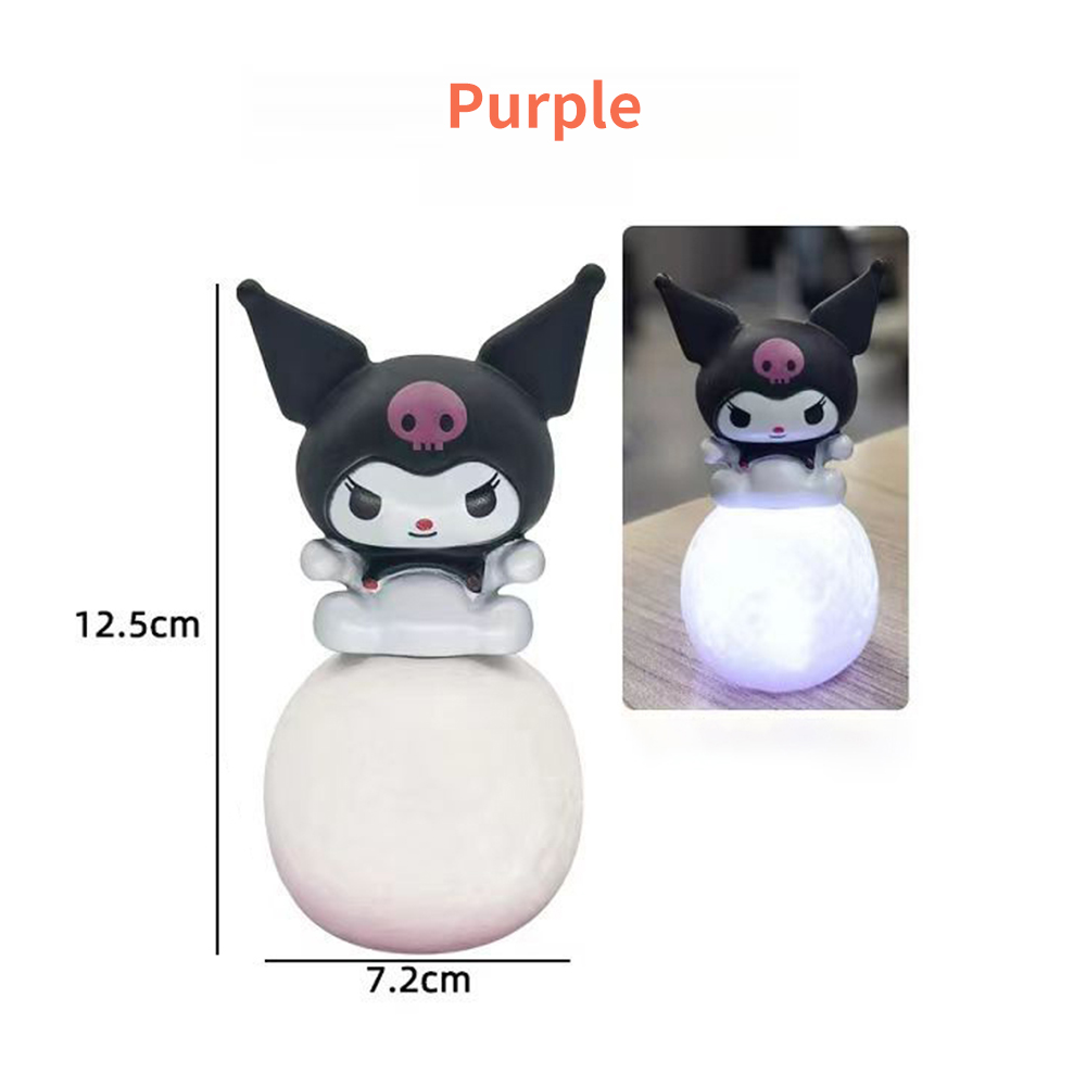 Sweetybayibayi Childrens Night Lamp Creative Sanrio Night Light Planet Light LED Bedside Lamp Cute Night Lamp Kids