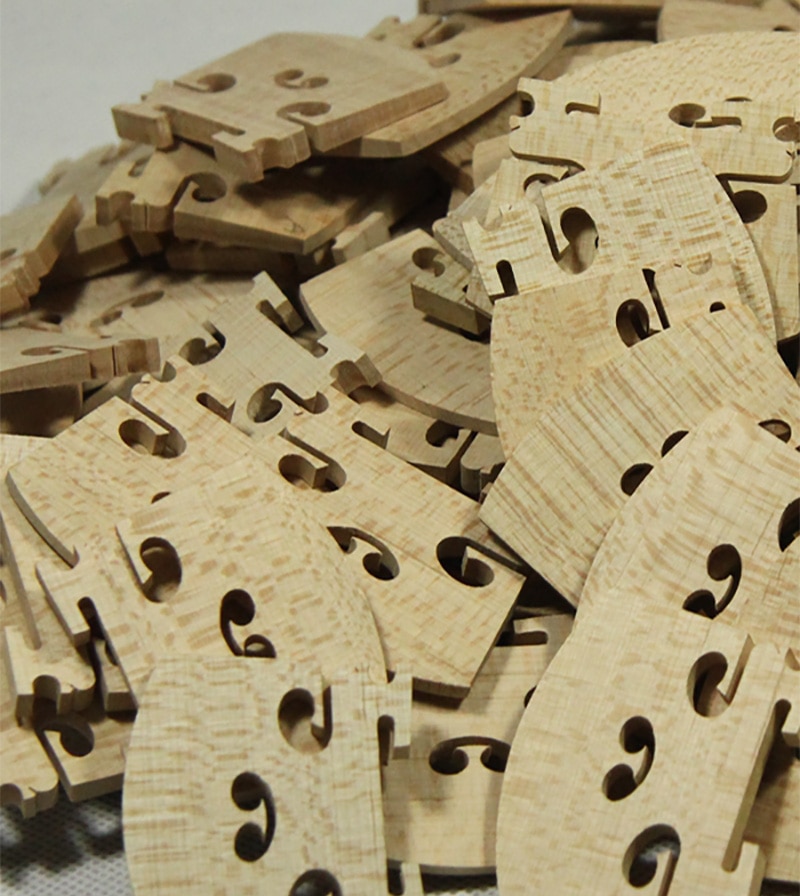 20 cái 4/4 3/4 1/2 1/4 1/8 Ngựa đàn violin, gỗ cây phong Chất lượng cao Violin essories bộ phận