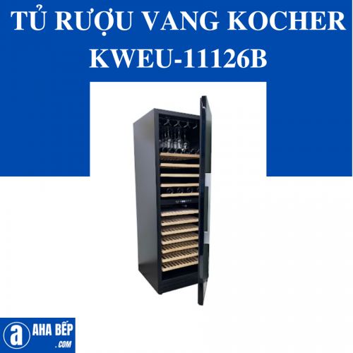 Tủ Rượu Vang Kocher Kweu-11126B. Hàng Chính Hãng (Hotline: 0899.167.587)