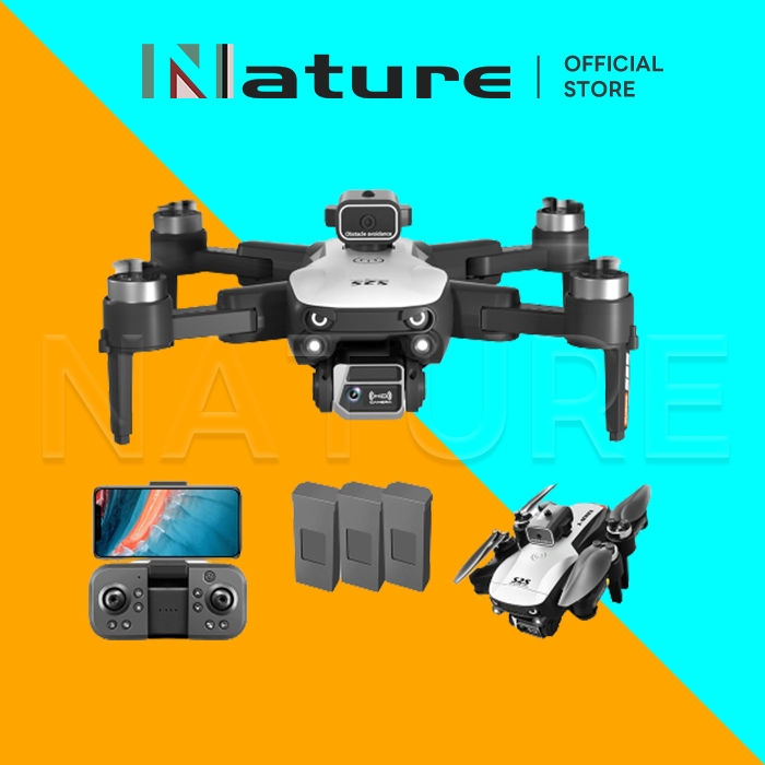 Flycam Mini Giá Rẻ Drone S2S Pro Max, Máy Bay Điều Khiển Từ Xa 4 Cánh, Play Camera Cao Cấp 2 Camera
