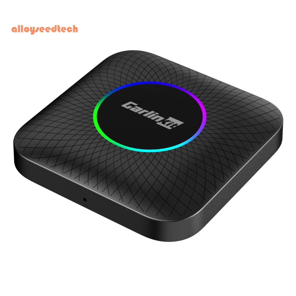 Wireless Carplay Android Auto Intelligent Module WiFi 2.4+5G AI Box Plus Android 13.0 8+128GB/4+64GB QCM 8-Core 6125 CPU - ยี่ห้อ ALLOYSEED ราคา 3,968 บาท*ส่งฟรี