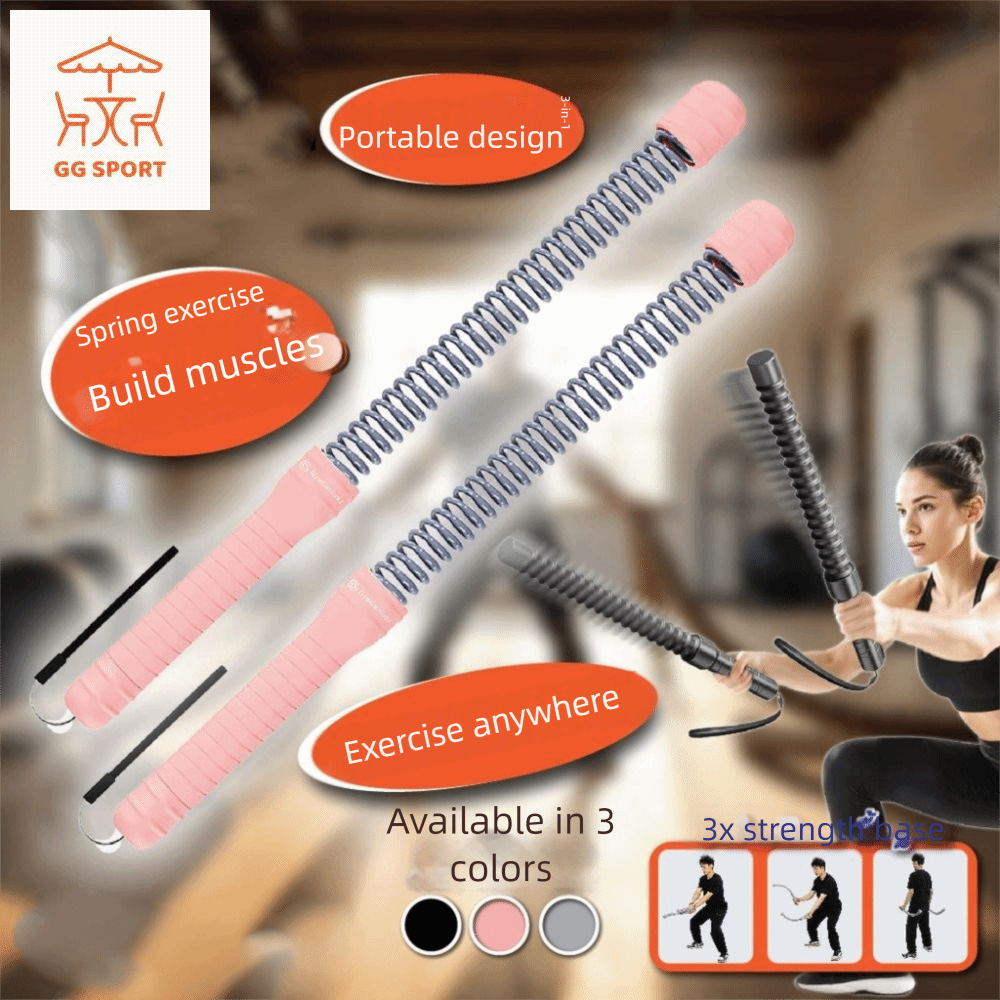AZM7500 Thép không gỉ Dây tập thể dục Lò xo thay thế Phục hồi Dây chiến đấu không dây Công cụ tập luyện sức mạnh Không trượt Dây tập sức mạnh cánh tay Bài tập mở rộng
