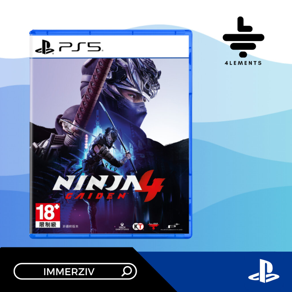 (Pre-Order 10-21-2025) Ps5 Ninja Gaiden 4 (R3/Asia) (Game) (Eng) ราคา  2,585 บาท*ส่งฟรี