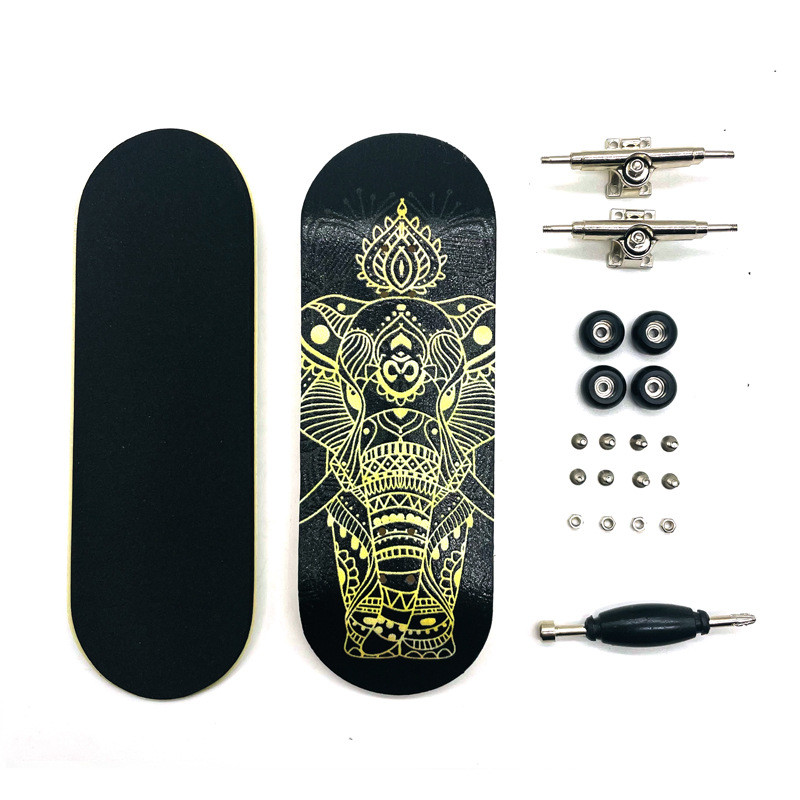 Bộ Ván Trượt Ngón Tay 34mm Bằng Gỗ Chuyên Nghiệp Fingerboard 34mm