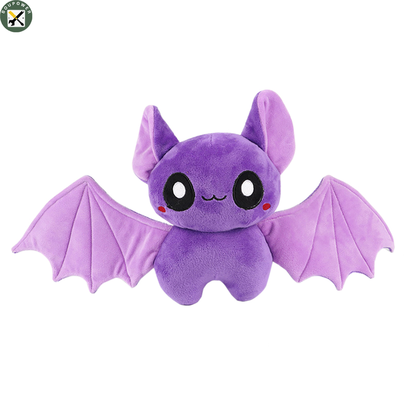 BouPower【2023.9】Halloween Bat Plush Doll Cute Cartoon Anime Plushies Soft Stuffed Plush Toys For Kids Gifts Home Decor