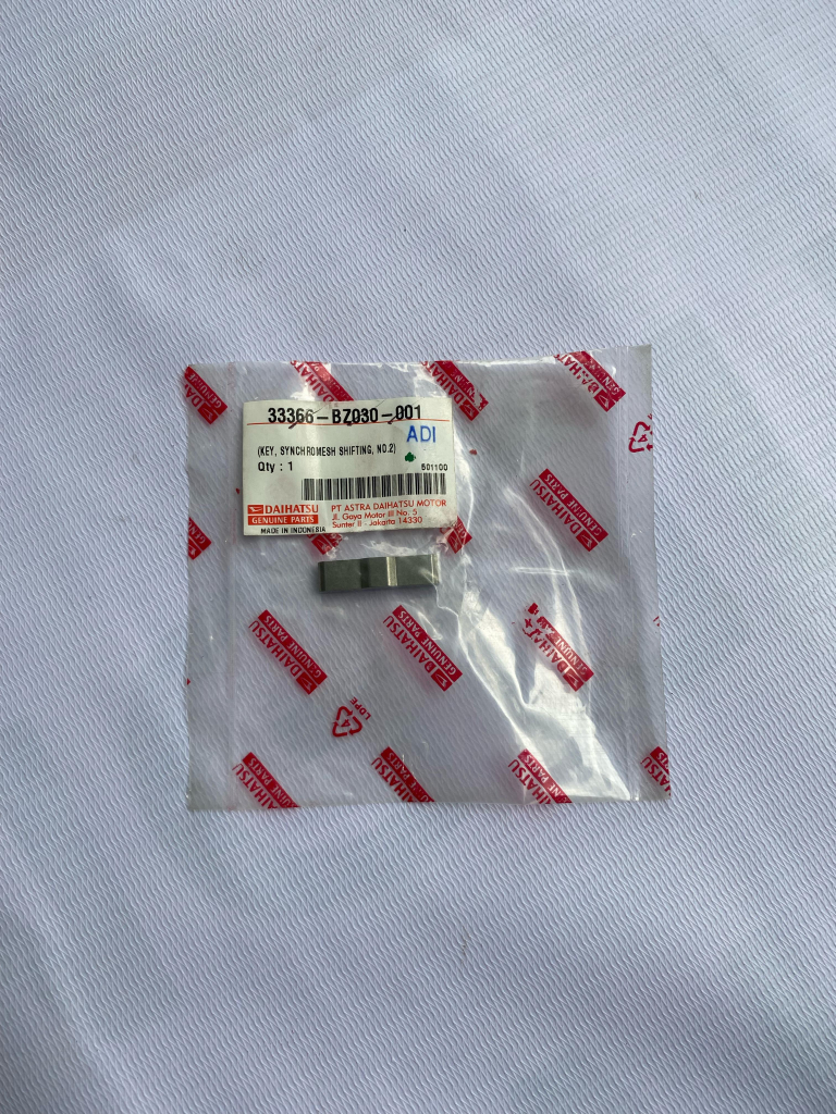 D33366-BZ030-001 KEY SYNCHROMESH SHIFTING FOR TERIOS/ GRANMAX Harga 42,000 rupiah*Gratis Ongkir