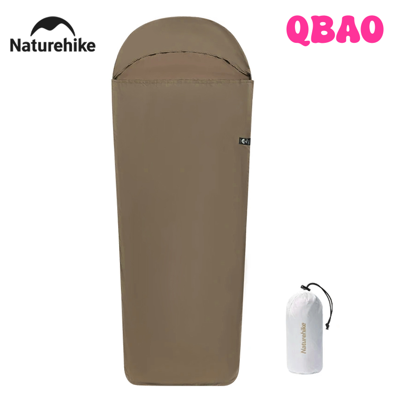 [Qbao] Naturehike Túi Ngủ Cắm Trại cơ động siêu nhẹ gấp túi ngủ ấm áp đi bộ ngoài trời du lịch Túi n