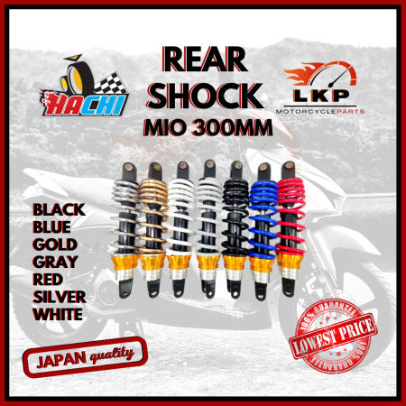 HACHI 300mm Motorcycle Rear Shock - Multiple Colors Available