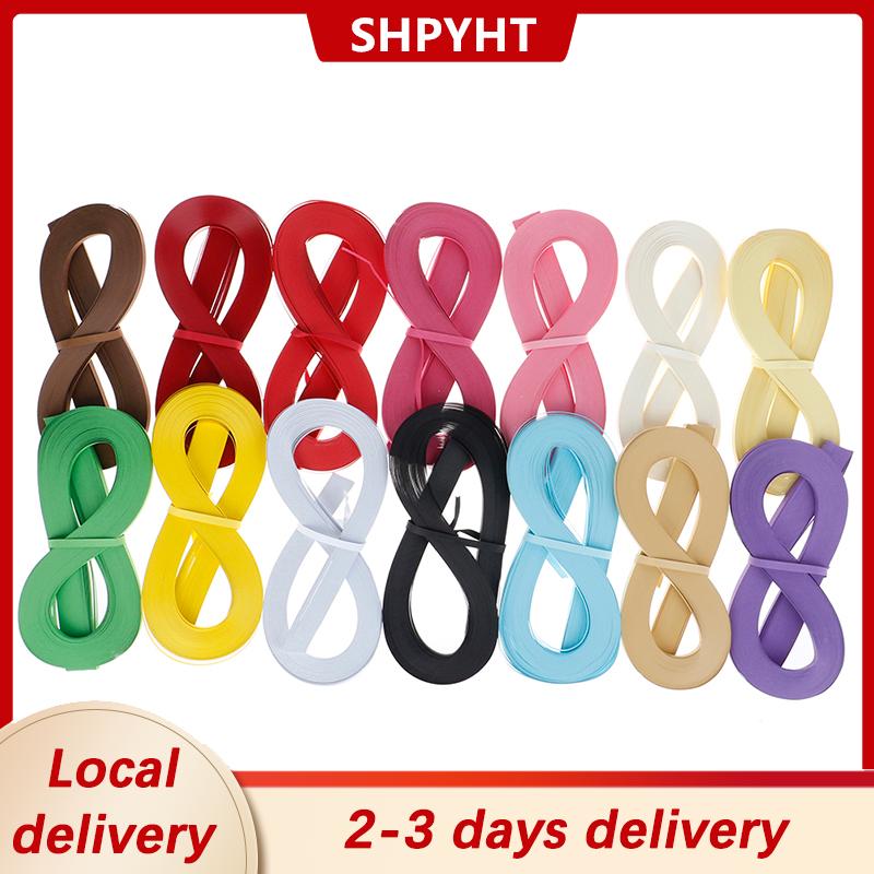 [COD] SHPYHT Local delivery Ship within 24 hours 120Pcs/set Paper Quilling Strips Set 5mm 53cm Paper For Craft DIY Quilling Tool