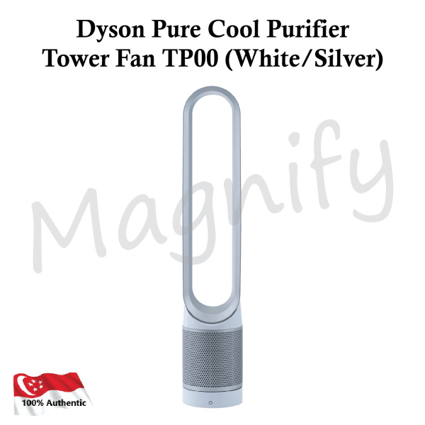Dyson Pure Cool Air Purifier Tower Fan TP00 (White Silver) Singapore