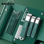 QIHUISHI Đức mỹ bộ bấm móng tay cắt móng tay nam đặc biệt nghiêng dụng cụ gia đình kéo gốc