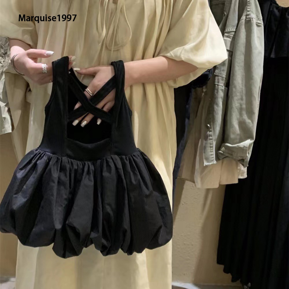 Marquise1997 2024 Korean style girl backless dress ราคา 149 บาท*ส่งฟรี