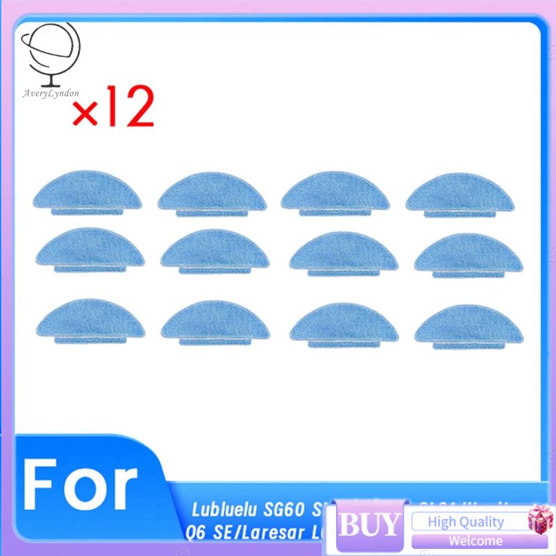 12 Pcs Cleaning Rag for SG60 SL60 SL60D SL61/ L6 Nex/ L900 Robot Vacuum Cleaner Parts Replacement