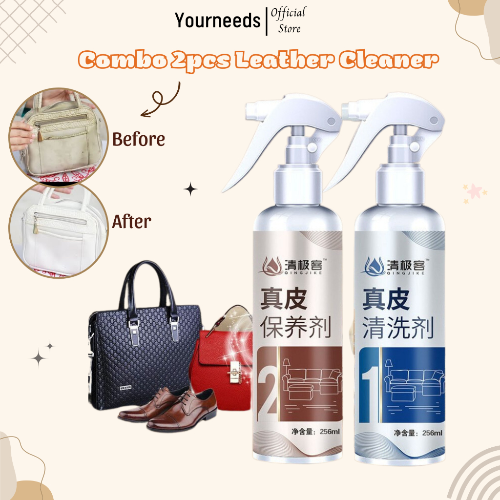 Luxegarde Leather Cleanser and Leather Protector Combo Pack 