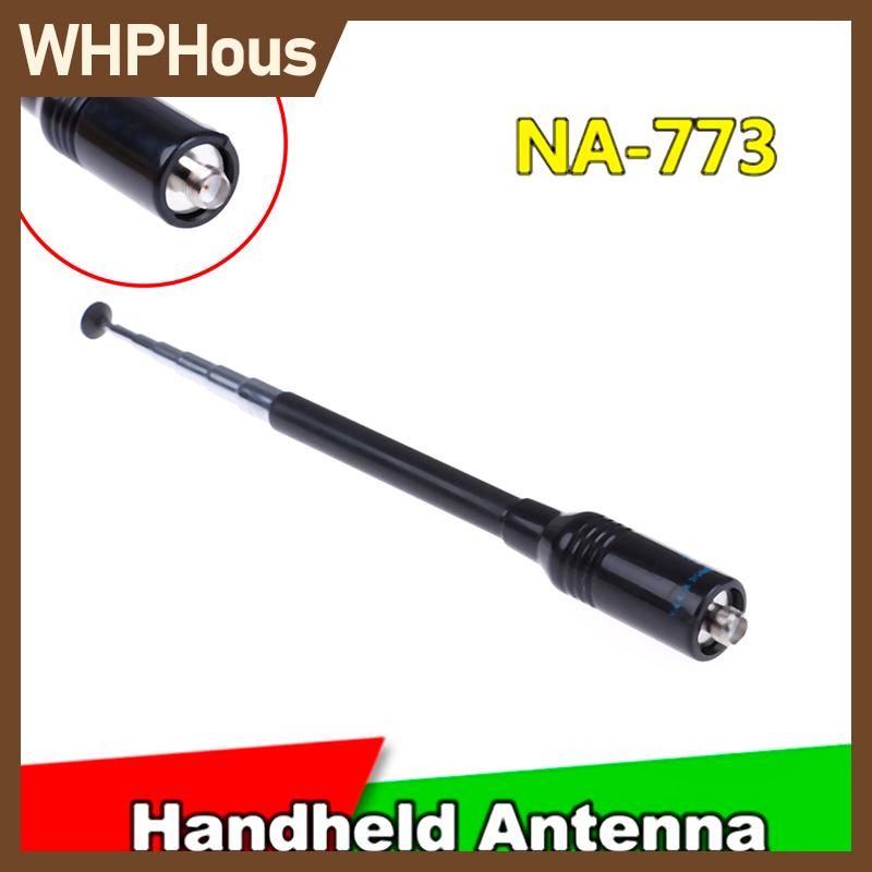 WHPHous Cầm tay băng tần kép Nagoya na-773 SMA-f ăng ten UV-5R 5re B5 B6 hai cách phát thanh