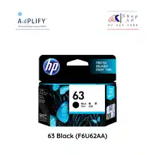 ภาพขนาดย่อสินค้า63 Black HP F6U62AA หมึกพิมพ์แท้ สีดำ By Shop ak