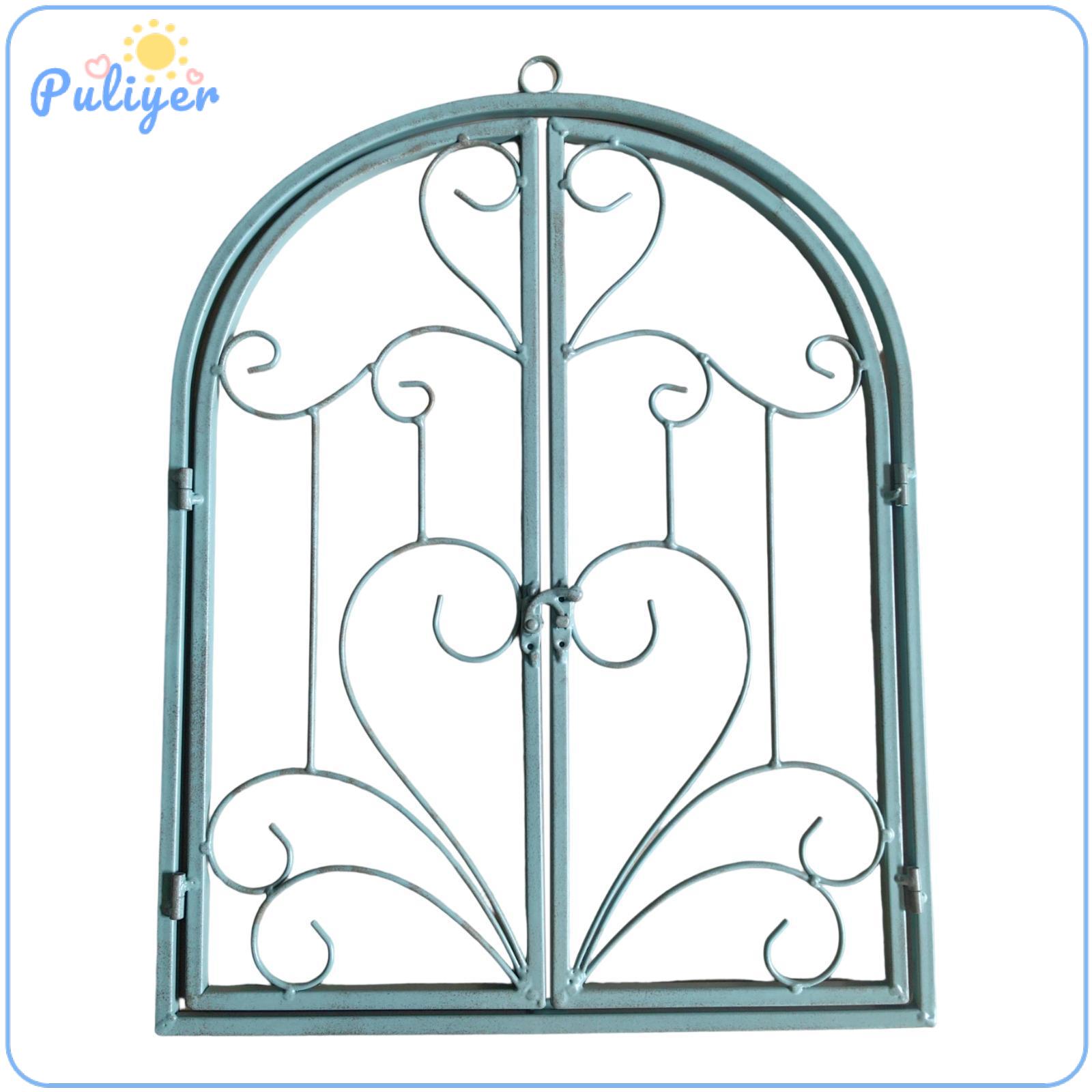 Wrought Iron Wall Decor Window Arch Wall Art Artwork Decorative Cretive Farmhouse for Room Hallway Bedroom Farm ราคา 2,761 บาท*ส่งฟรี