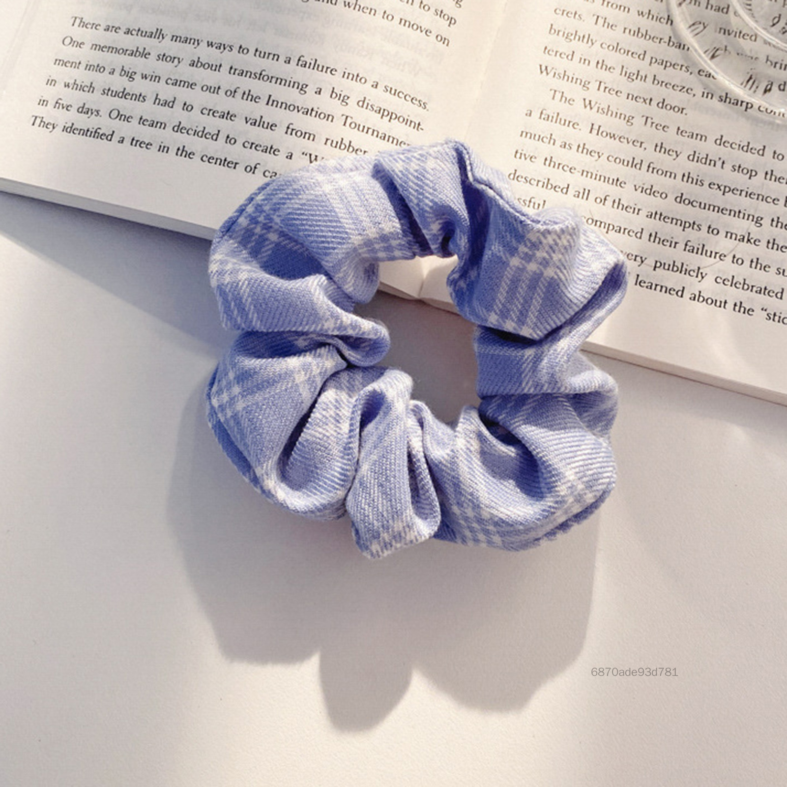 Người Pháp retro mềm Scrunchies không có thiệt hại cho các bộ tóc tóc đuôi ngựa cho phụ nữ và cô gái hàng ngày phù hợp với TF-AIS-VN