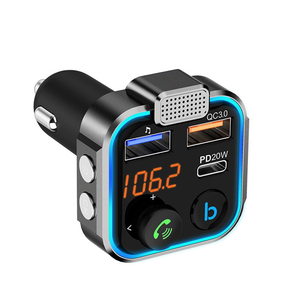 Sweolq Phổ Chất Lượng Cao MP3 Modulator Máy Nghe Nhạc phụ kiện nội thất sạc USB trên ôtô Âm Nhạc Máy Nghe Nhạc sạc USB Bluetooth Xe Sạc phát FM trên xe ô tô Phụ Kiện Xe Hơi