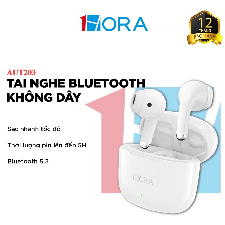 Tai Nghe Bluetooth Không Dây 1HORA AUT203 - Chính Hãng
