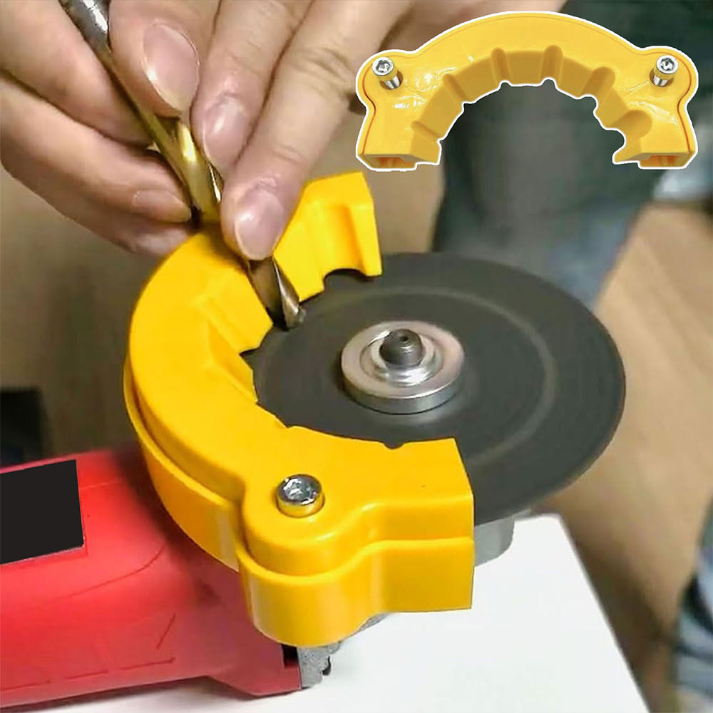 Drill Bit Sharpener, Drill Bit Grinding Attachment, Drill Sharpener, Angle Grinder Drill Bit for Grinding Drill Bits Tool Drill Sharpener