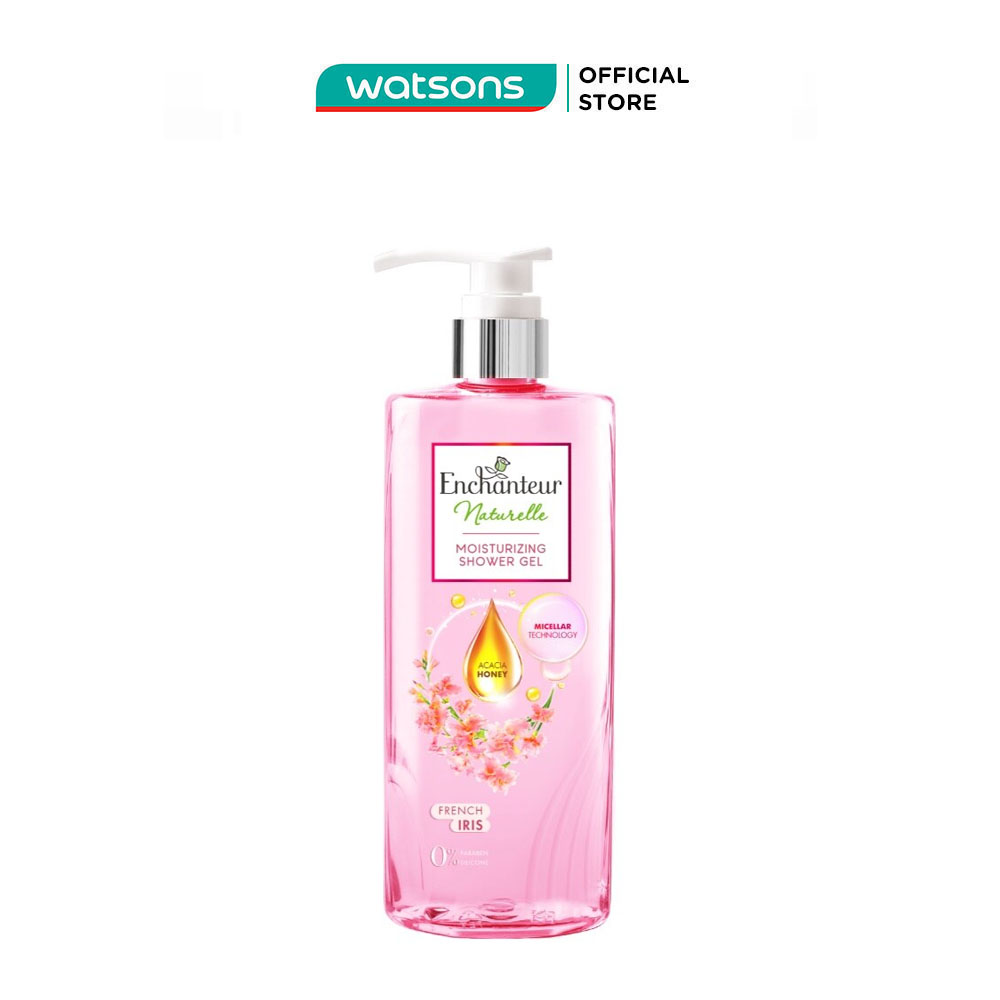 Sữa Tắm Enchanteur Naturelle Hương Iris 510g