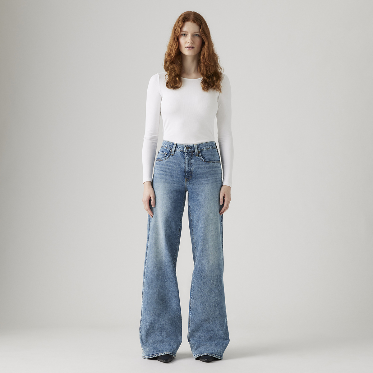 Levi's® Women's 728 High-Rise Wide-Leg Jeans