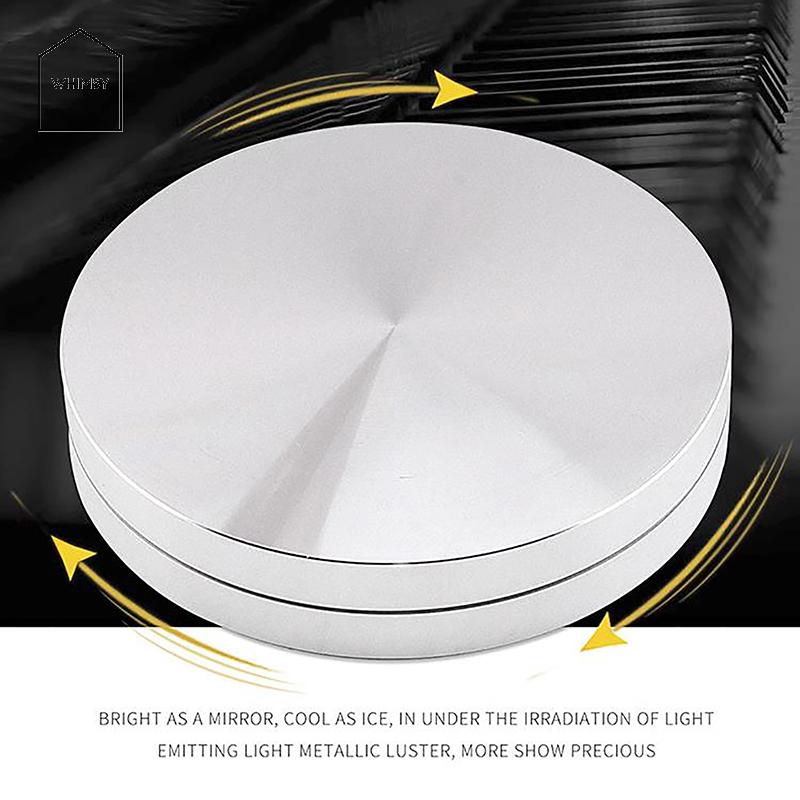 WHIMSY Gốm đất sét gốm ném cắt tỉa Spinner công cụ TRIM ổn định 30mm-50mm mini gốm bánh xe kim loại mang đĩa quay
