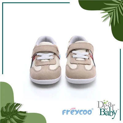 Freycoo - Cream Melvyn Flexi-Sole Toddler Shoes