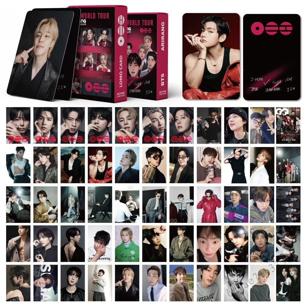 55 BT Egg-Proof Youth Group Small Cards - KPOP Star Album LOMO Collection Cards