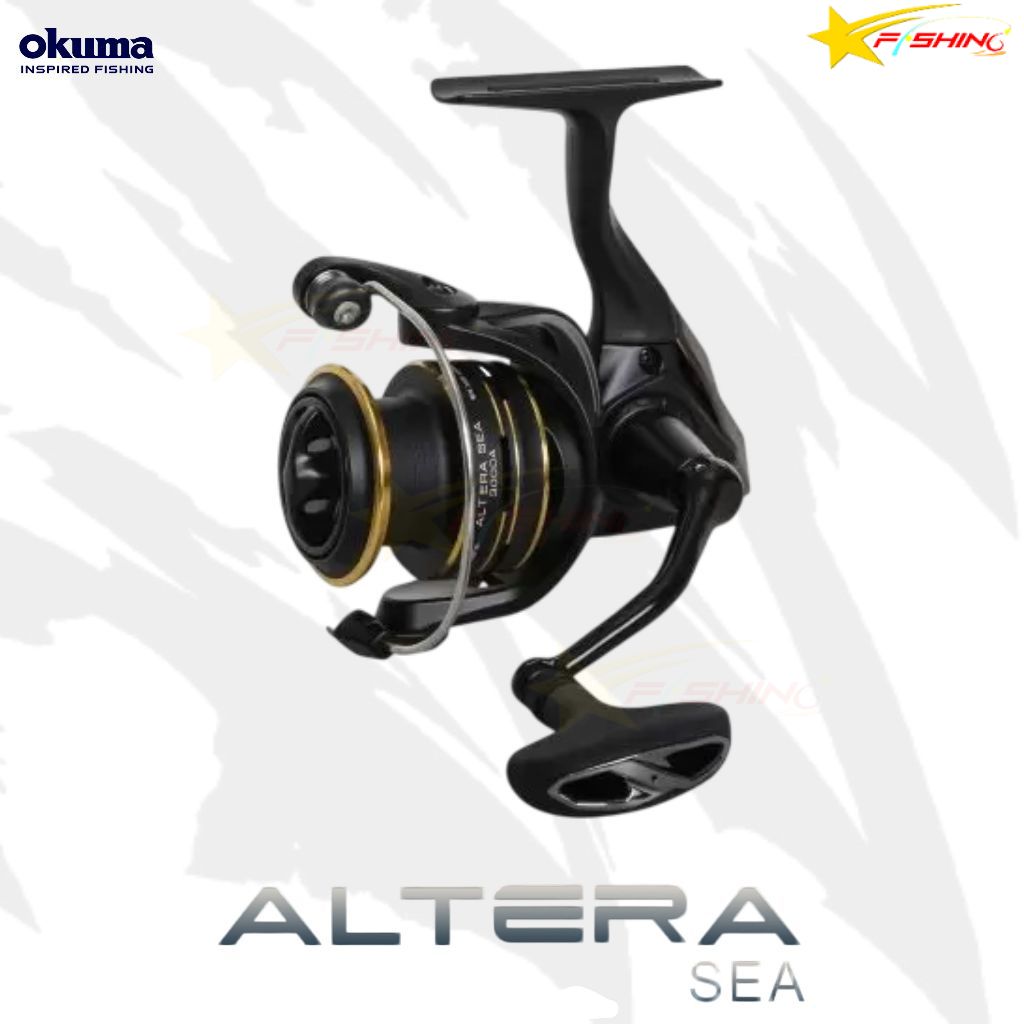 Reel Okuma 4000 - Jual Reel Okuma 4000 Terbaru Indonesia |  Corrosion-Resistant Graphite Body | Cyclonic Flow Rotor | www.lazada.co.id