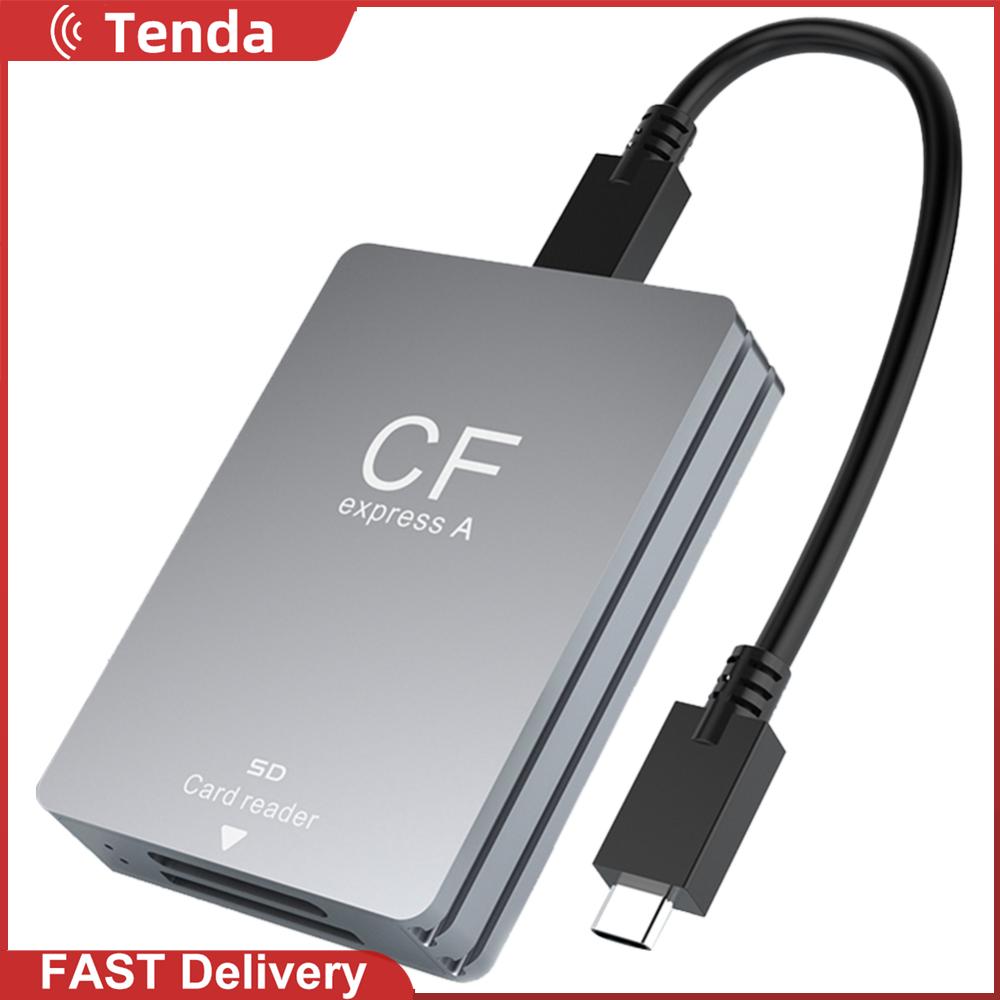 2-in-1 CFexpress Type A &SD Card Reader Portable CF Express Reader USB 3.2