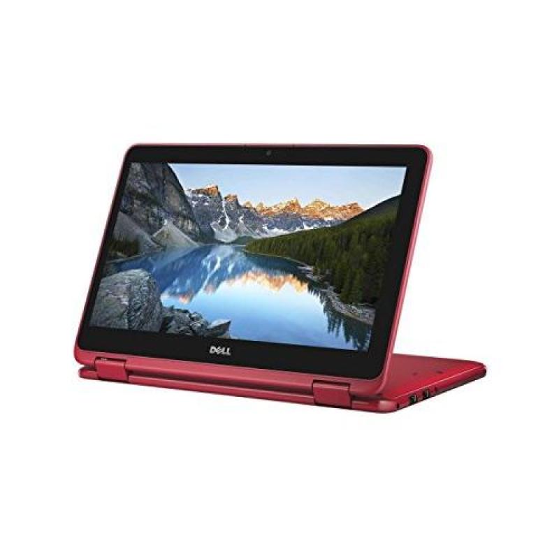 2018 Flagship Dell Inspiron 11.6 Business 2 in 1 HD Touchscreen Laptop/Tablet - AMD Dual-Core A9-9420e 8GB DDR4 500GB HDD AMD Radeon R5 MaxxAudio Bluetooth 802.11bgn HDMI HD Webcam USB 3.1 Win 10-Red
