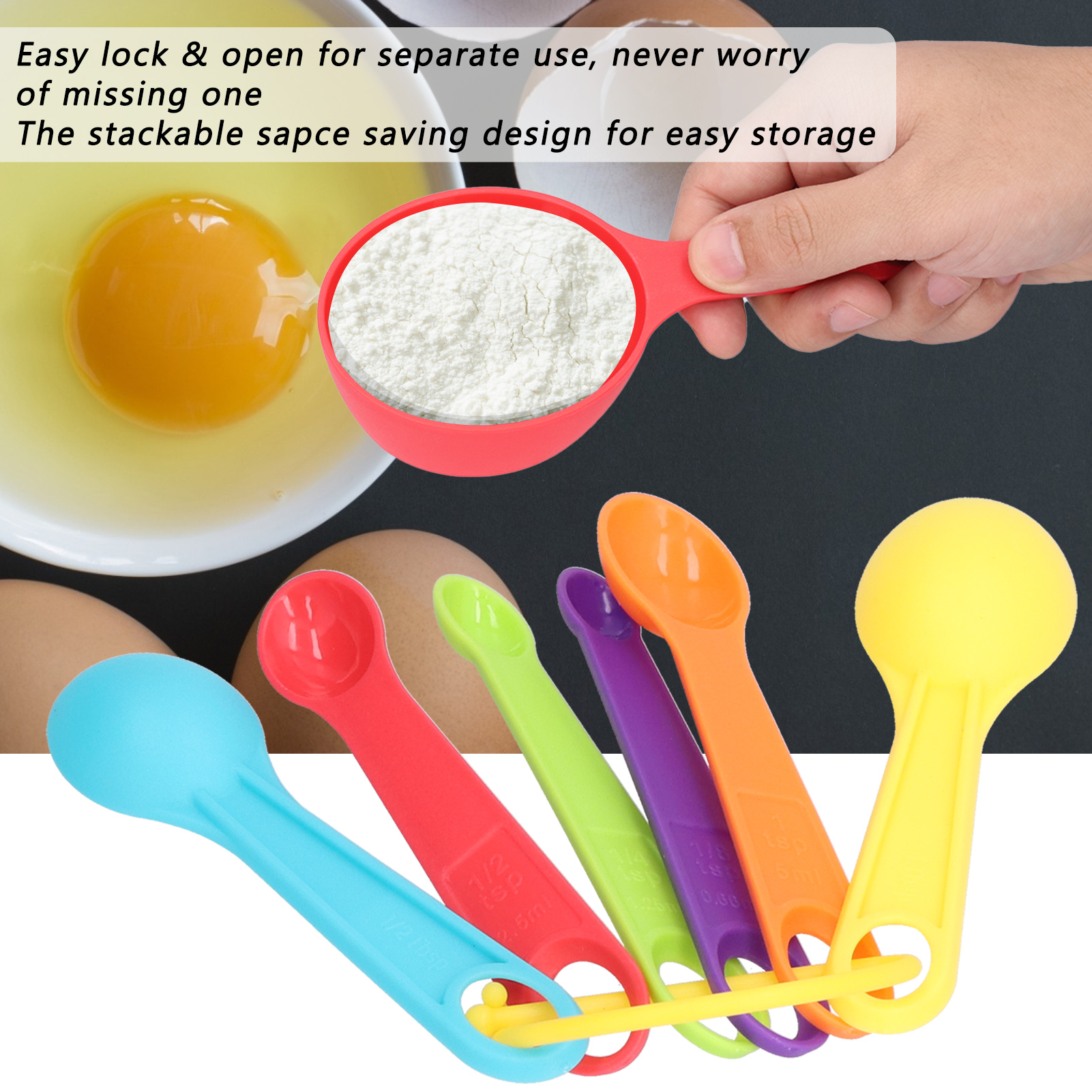 Muỗng Canh Muỗng Định lượng 12 cái với quy mô cho nhà bếp cho nấu ăn cho tiệm bánh