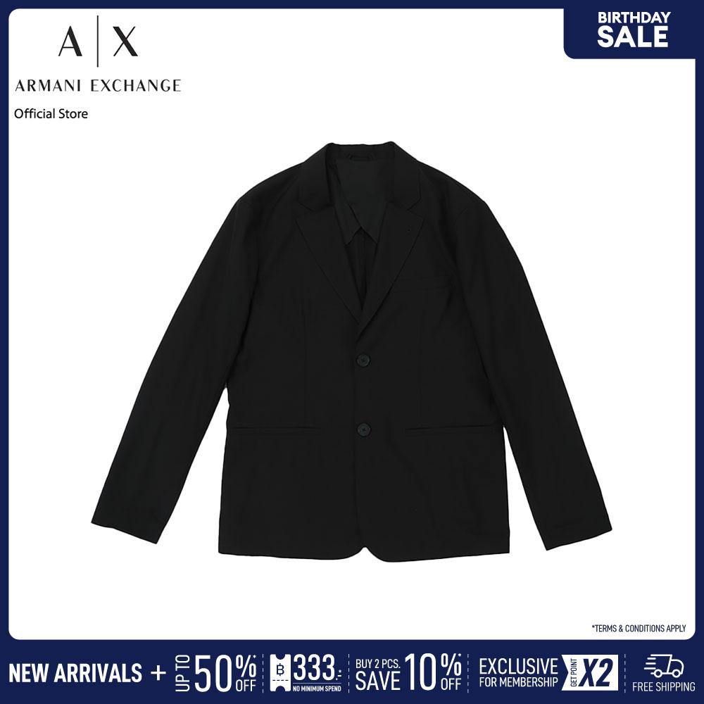 Armani Exchange Blazer Men XM000211-AF12041-UB001 Deep Green ราคา 14,590 บาท*ส่งฟรี