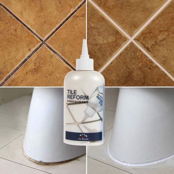 Chai kẻ gạch viền ron nền nhà Tile Reform - xi măng trắng chà sàn gạch 280ml