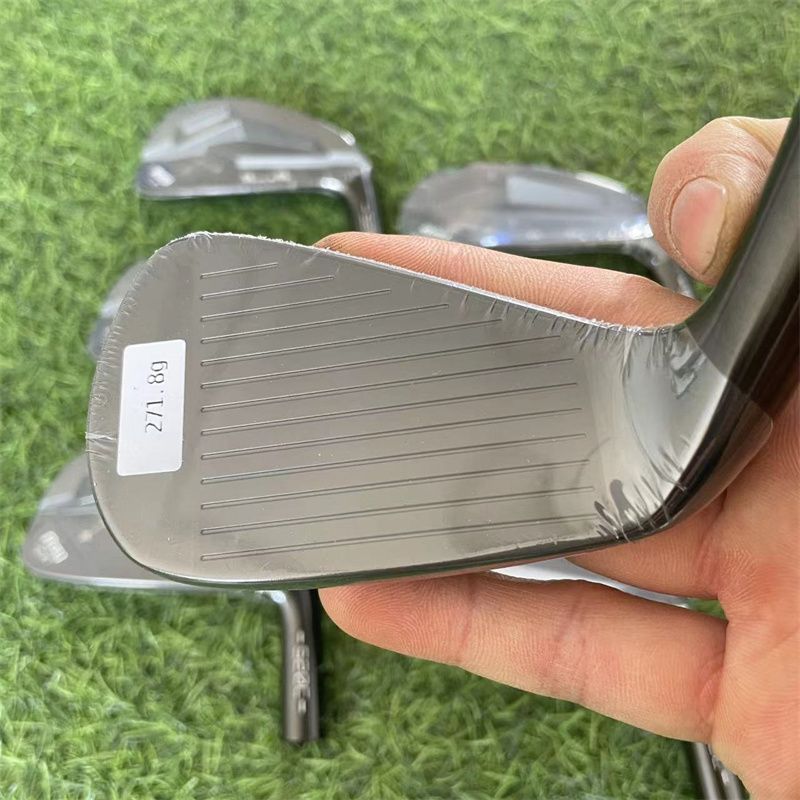 Black ROMARO New Golf Clubs RAY CX Irons Irons Set Half Blade Back Soft Iron Forged Long Distance Men's Complete Iron Set · v19