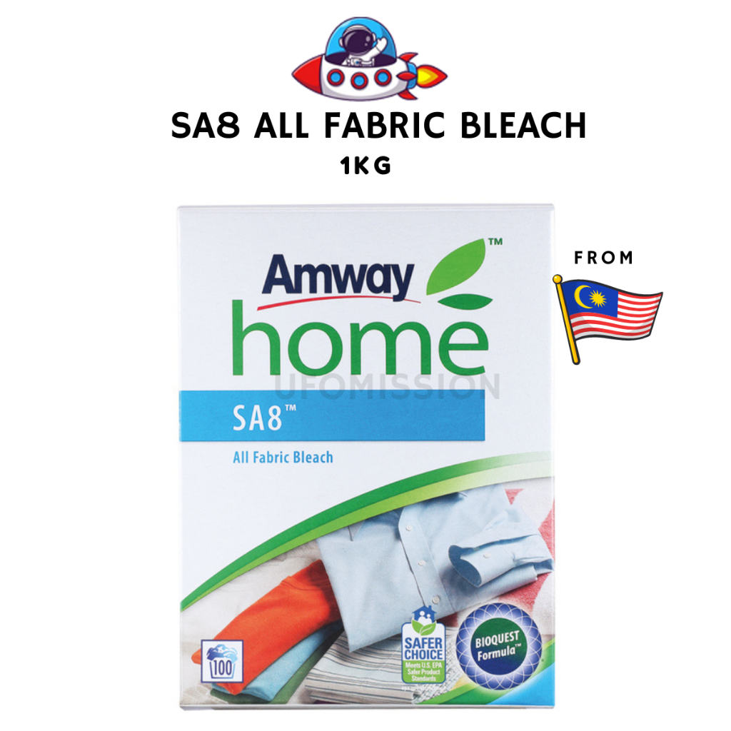 Amway SA8 All Fabric Bleach 1kg Harga 54 Ringgit*Penghantaran Percuma