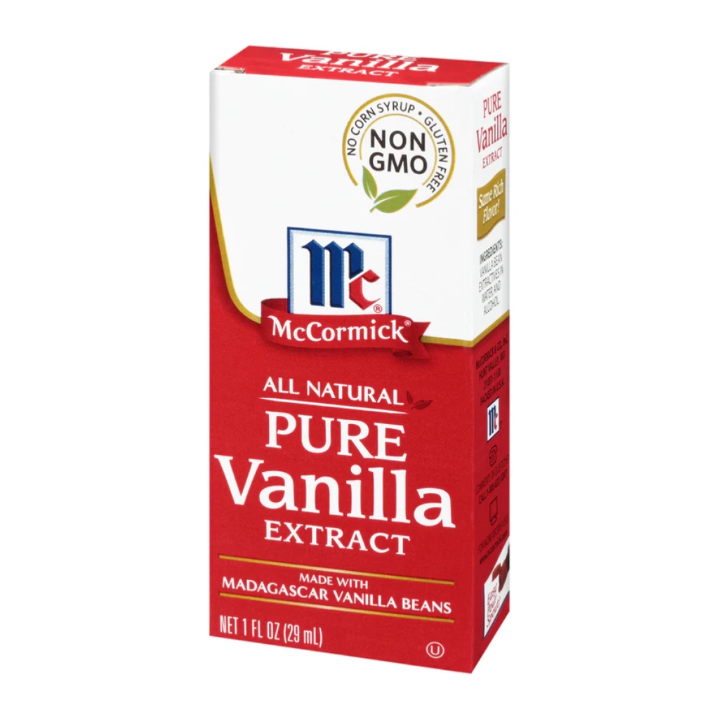 Chiết Xuất Vani, All Natural Pure Vanilla Extract, 1 fl oz 29ml - MCCORMICK
