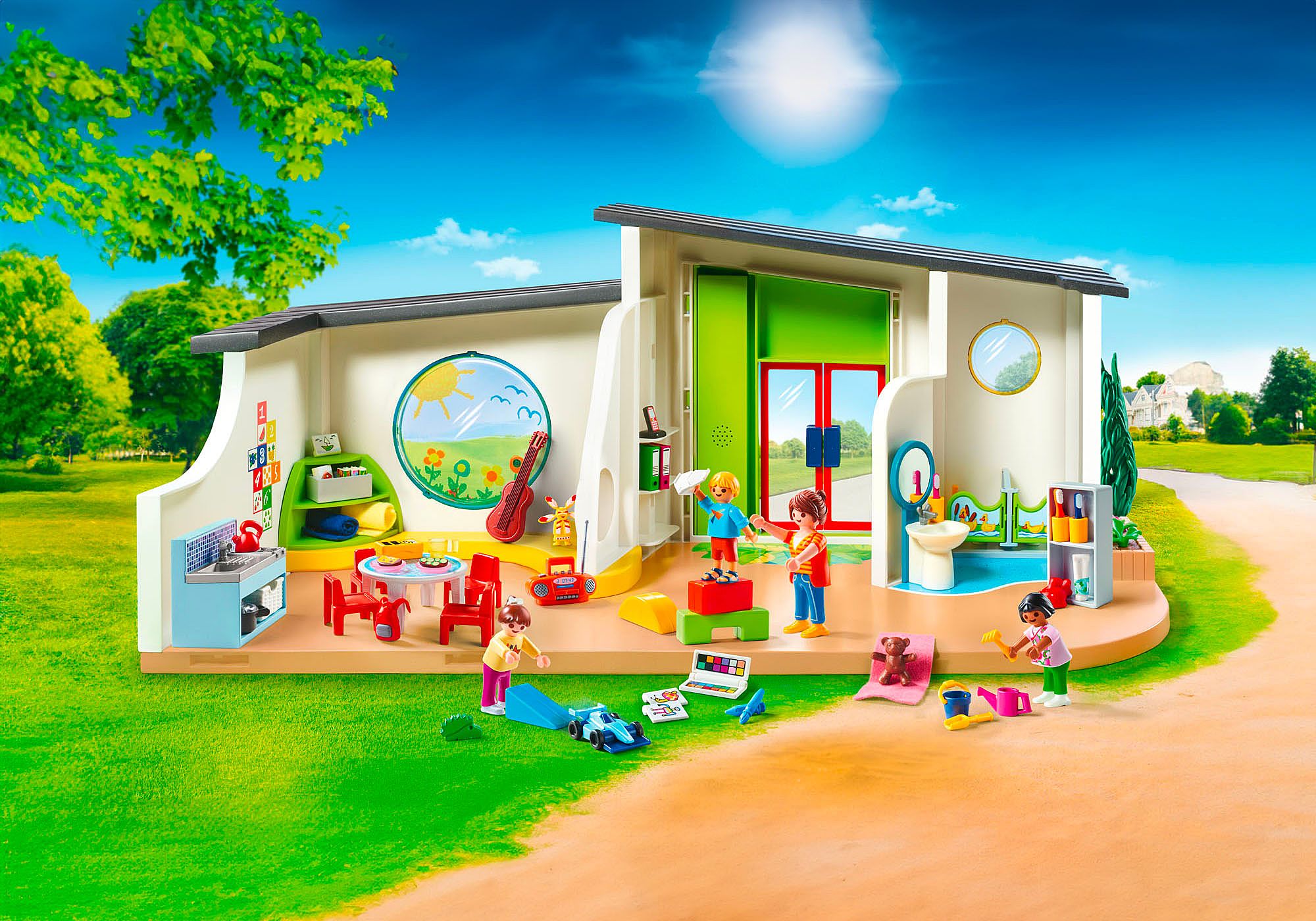 Playmobil 71601 50Th Years Rainbow Daycare 50 Years Rainbow Daycare Center ราคา 2,990 บาท*ส่งฟรี