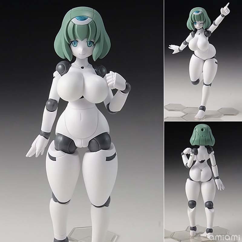 13Cm Polynian FLL Janna Anime Girl Figure Robot Neoanthropinae Polynian