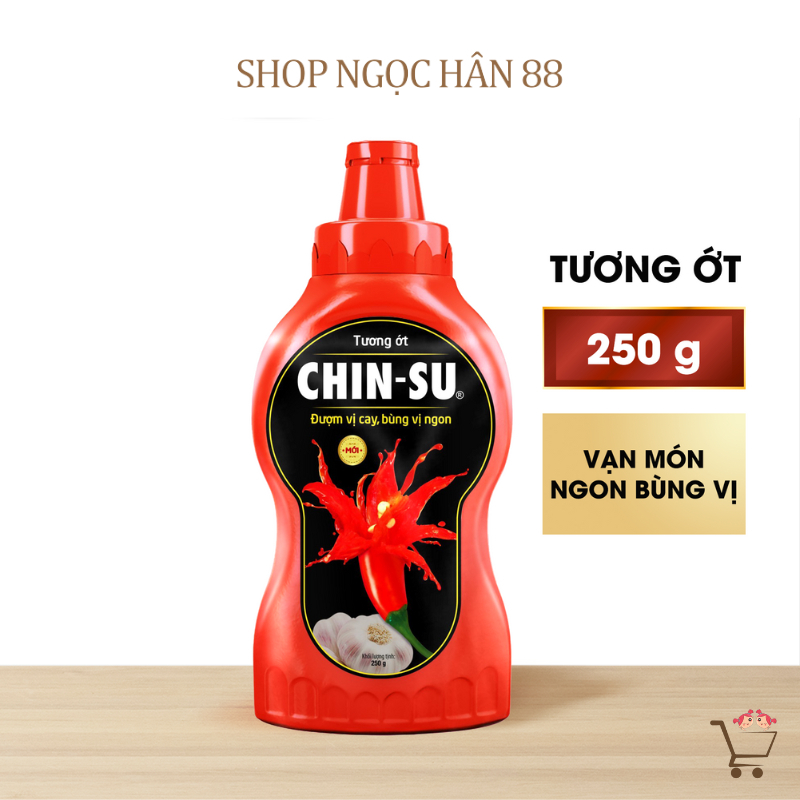 Tương ớt Chinsu Chai 250gr, vạn món ngon bùng vị